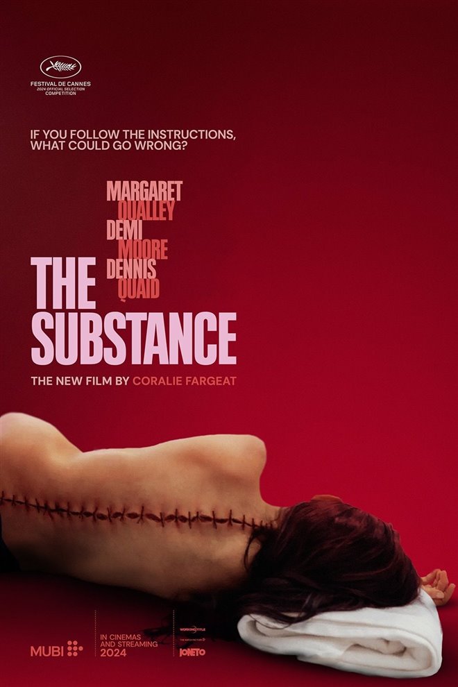 The Substance poster missing