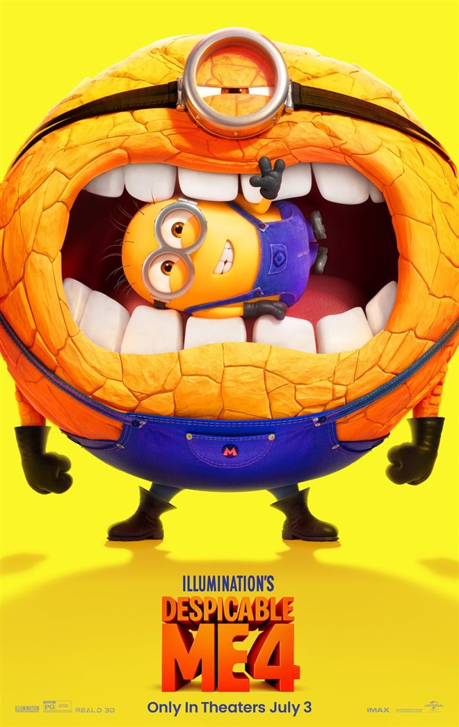 Despicable Me 4  poster missing